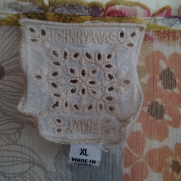 Johny Was Renee Mini Dress XL - Picture 7 of 7